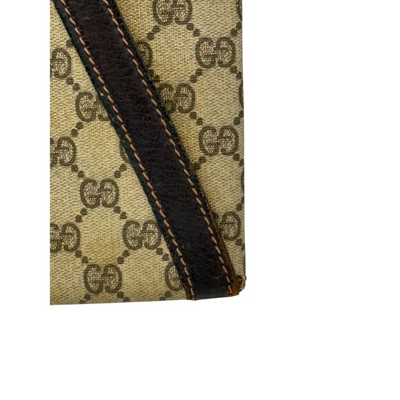 GUCCI Authentic Vintage Canvas Leather Trim Business Portfolio Attache Case - Picture 4 of 16